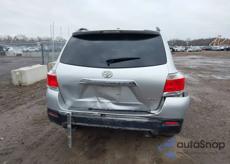 2011 Toyota Highlander Se V6 from USA, damaged, VIN 5TDBK3EH3BS048918